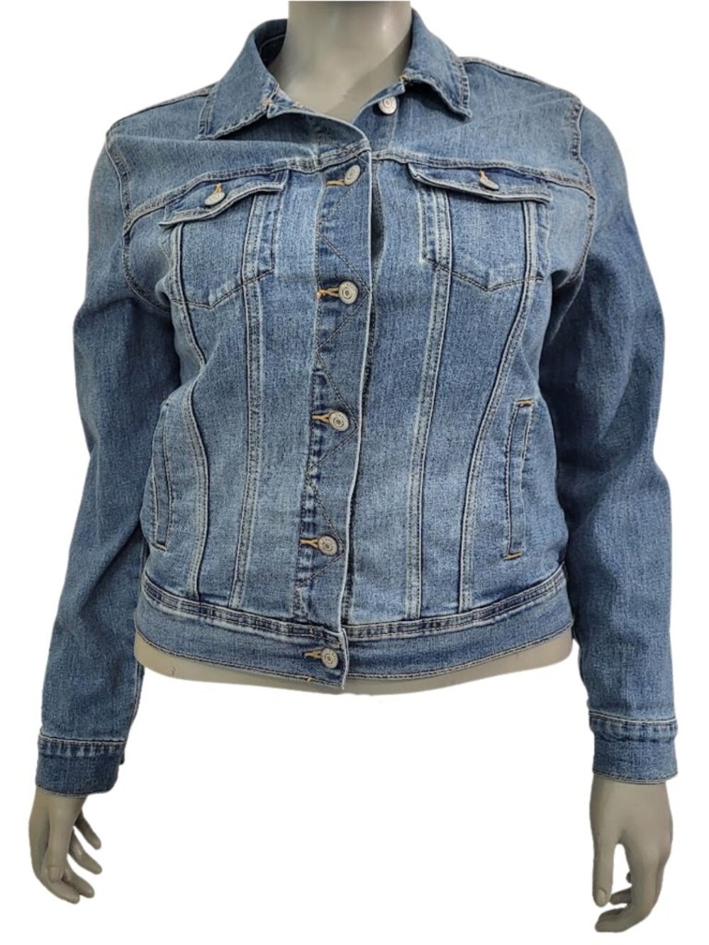 OLD NAVY Denim Blue Jean Jacket - Women's L